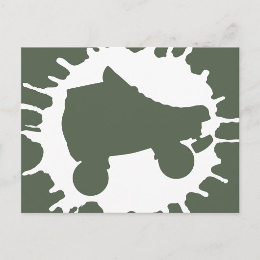 Skate Postkarte (Vorderseite)