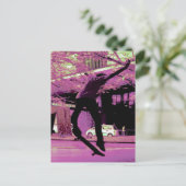 Skate Postkarte (Stehend Vorderseite)