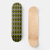 Skate preto e amarelo skateboard (Vorderseite)