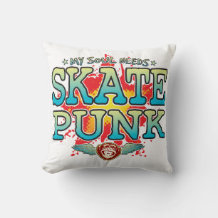 Skate Punk Soul Kissen