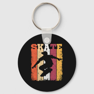 Skate Retro Vintage Skateboarding Skater Männer Fr Schlüsselanhänger
