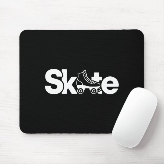 Skate Roller Skate Roller Skating Roller Skater Mousepad (Mit Mouse)