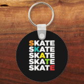 Skate Rollerblading Inline Skaten Roller Skate G Schlüsselanhänger (Vorderseite)