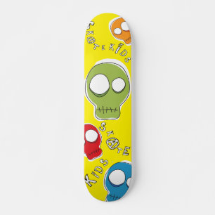 Skate scherzen Schädel-Minibrett Skateboard