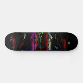 Skate schnüren Weltall ab Skateboard (Horizontal)