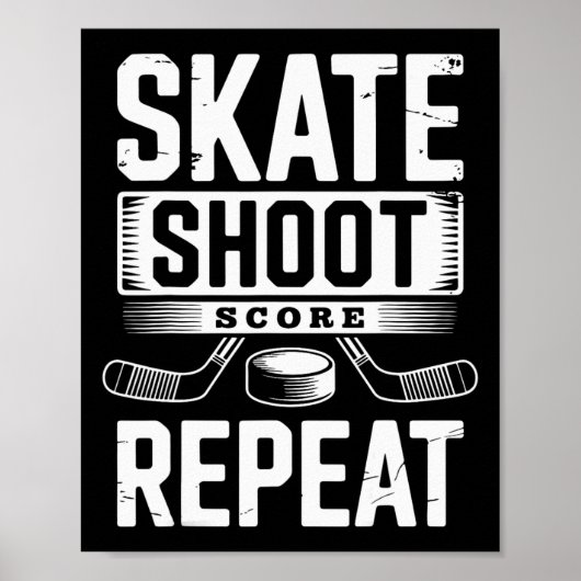 Skate Shoot Score Wiederholung _3 Poster (Vorne)