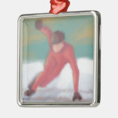Skate Silbernes Ornament (Links)