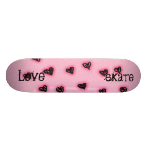 Skate sind Liebe Skateboard