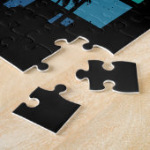 Skate Skateboarder-Geschenk Skateboard Retro Puzzle (Seite)