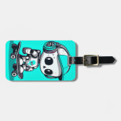 Skate SkullBot Gepäckanhänger (Vorderseite horizontal)