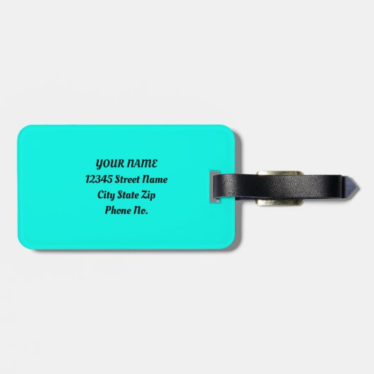 Skate SkullBot Gepäckanhänger (Rückseite horizontal)