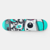 Skate SkullBot Skateboard (Horizontal)
