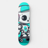 Skate SkullBot Skateboard (Vorderseite)