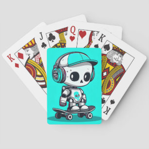 Skate SkullBot Spielkarten