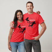 Skate springt T-Shirt (Unisex)