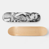 skate tattoo girls skateboard (Horizontal)