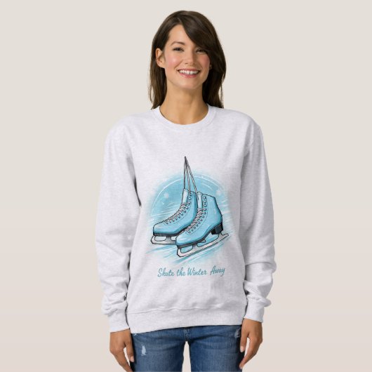 Skate The Winter Away Sweatshirt (Vorne ganz)