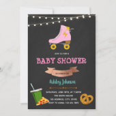 Skate- und Imbissduscheneinladung Einladung (Vorderseite)