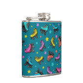 Skate und Stars für Retrowalzen Flachmann (Rechts)