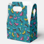 Skate und Stars für Retrowalzen Geschenkschachtel (Geöffnet)