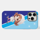 Skate Vibes - Niedlich Girl 2 auf Skateboard Telef iPhone Hülle (Rückseite (Horizontal))