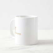Skate Vintage 80er 90er Retro Kaffeetasse (Vorderseite Links)