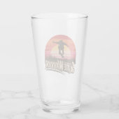 Skate Warrior - Retro Sunset Vintage Glas (Rückseite)