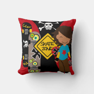 Skate Zone Skateboarding Pilling Kissen