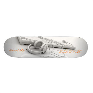 SKATE ZUR MUSIK SKATEBOARD