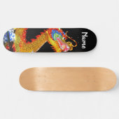 Skateboard, 8 1/4 Skateboard DECK Dragon Style (Horizontal)