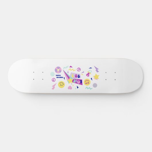 Skateboard "90er" (Horizontal)