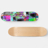 Skateboard – Abstract Grid (Horizontal)