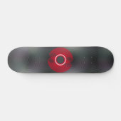 Skateboard, Abstrakt Schwarz und Rot Skateboard (Horizontal)