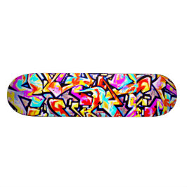 Skateboard-Abstrakte/verschiedene Kunst-Graffiti Skateboard