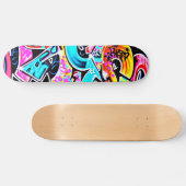 Skateboard-Abstrakte/verschiedene Kunst-Graffiti Skateboard (Horizontal)