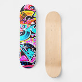 Skateboard-Abstrakte/verschiedene Kunst-Graffiti Skateboard (Vorderseite)