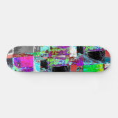 Skateboard – Abstrakter Raster (Horizontal)