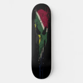 Skateboard Africa Grunge Skull (Vorderseite)