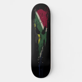 Skateboard Africa Grunge Skull