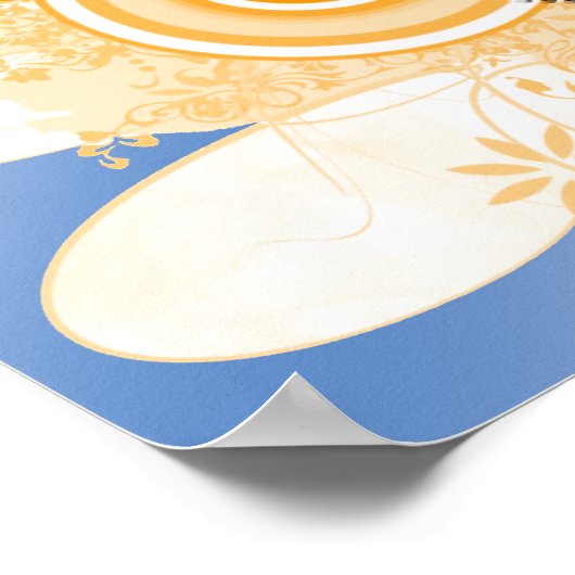 Skateboard Air Poster (Ecke)