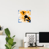 Skateboard Air Poster (Heimbüro)