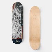 Skateboard American SMILY MIRLY Skull (Vorderseite)