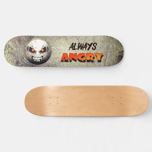 Skateboard Angermoji Vintag (Horizontal)