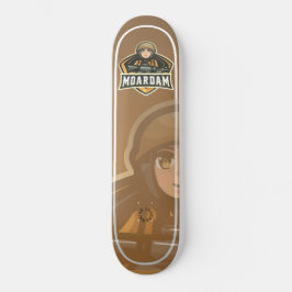 Skateboard, Animation am Skate, Deck am Skate. Skateboard