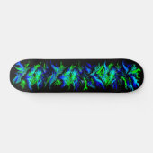 Skateboard Artdeco in Regenbogen Style (Horizontal)