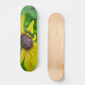 Skateboard Biene und Black Mit Augen Susan (Vorderseite)