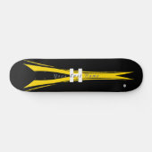 Skateboard Black and Yellow HAMbyWG (Horizontal)