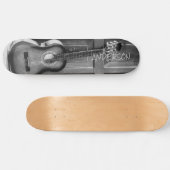 Skateboard Black Country Gitarre  (Horizontal)