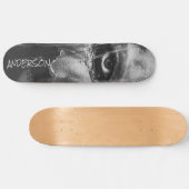 Skateboard Black Eye Skull (Horizontal)