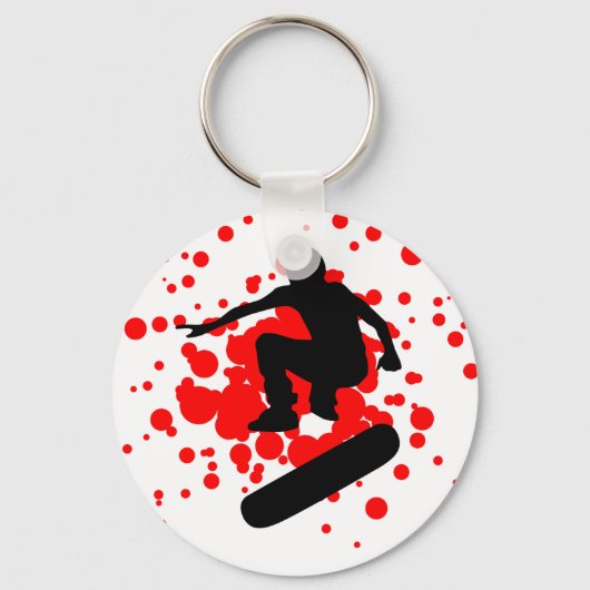 Skateboard. Blasen. Schlüsselanhänger (Vorderseite)